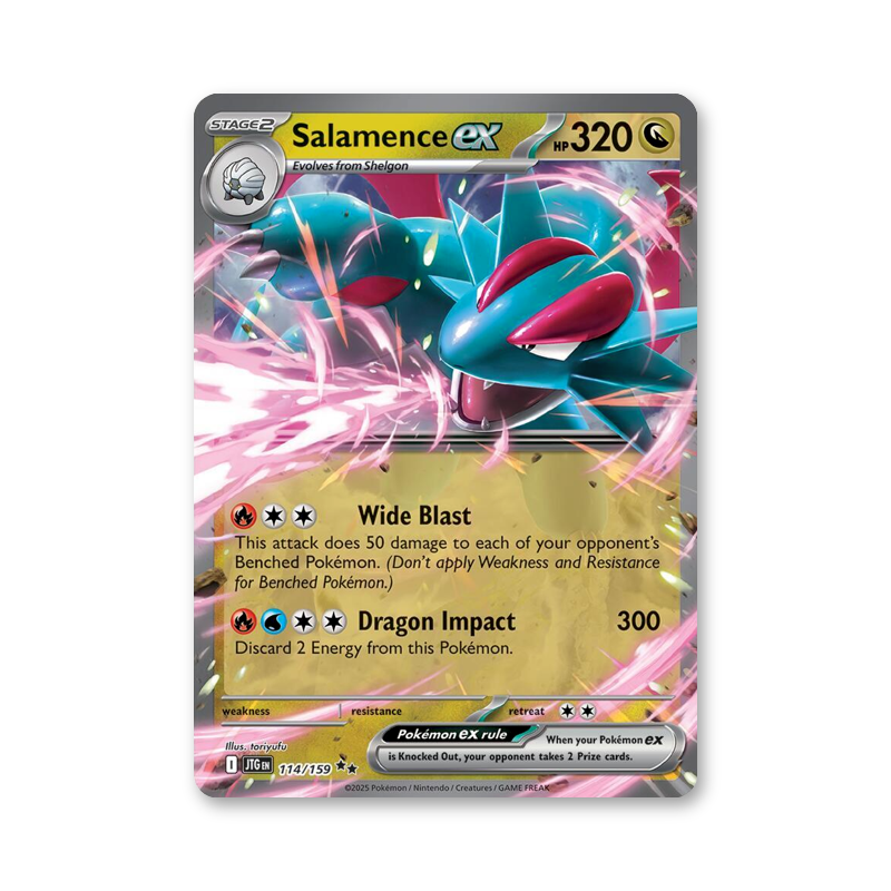 Salamence ex - 114/159 (Journey Together)