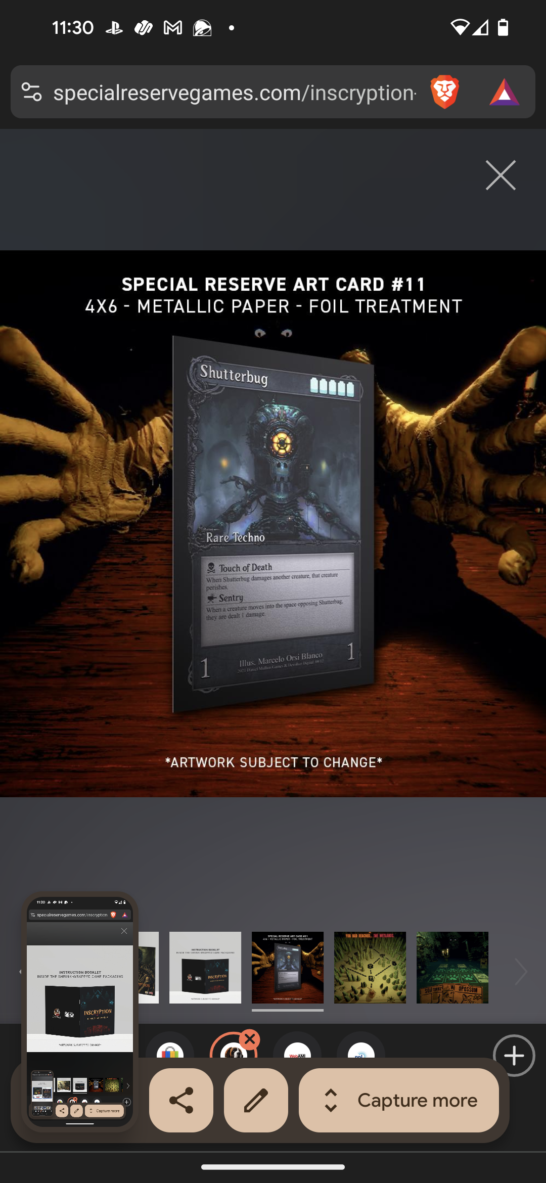 Inscyption: Special Reserve Games Edition (PlayStation 5, 2023)