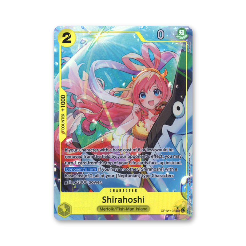 Shirahoshi (Alternate Art) - OP12-102 (Legacy of the Master)