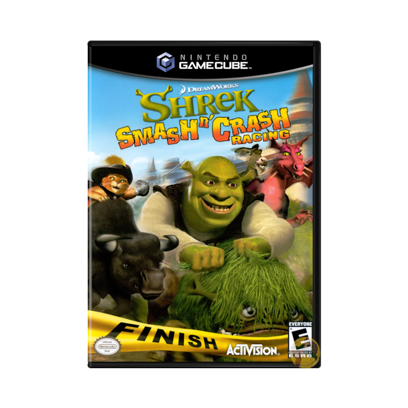 Shrek: Smashn' Crash Racing (Nintendo GameCube)