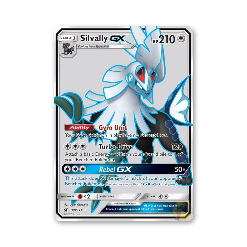Silvally GX (Full Art) - 108/111 (Crimson Invasion)