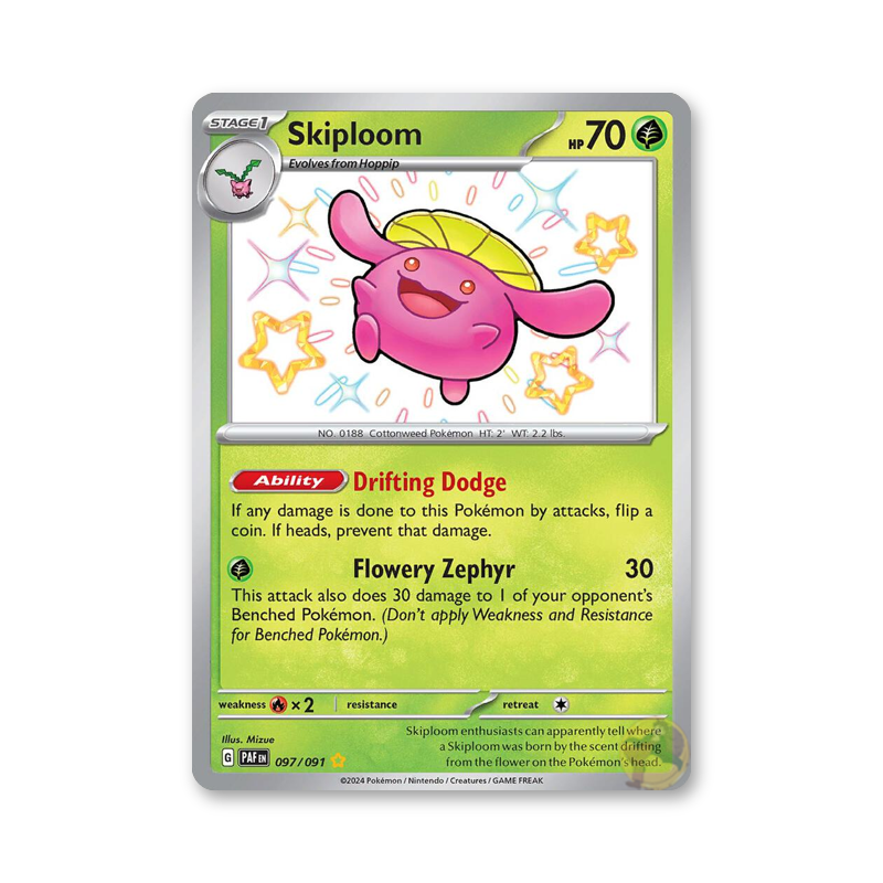 Skiploom - 097/091 (Paldean Fates)
