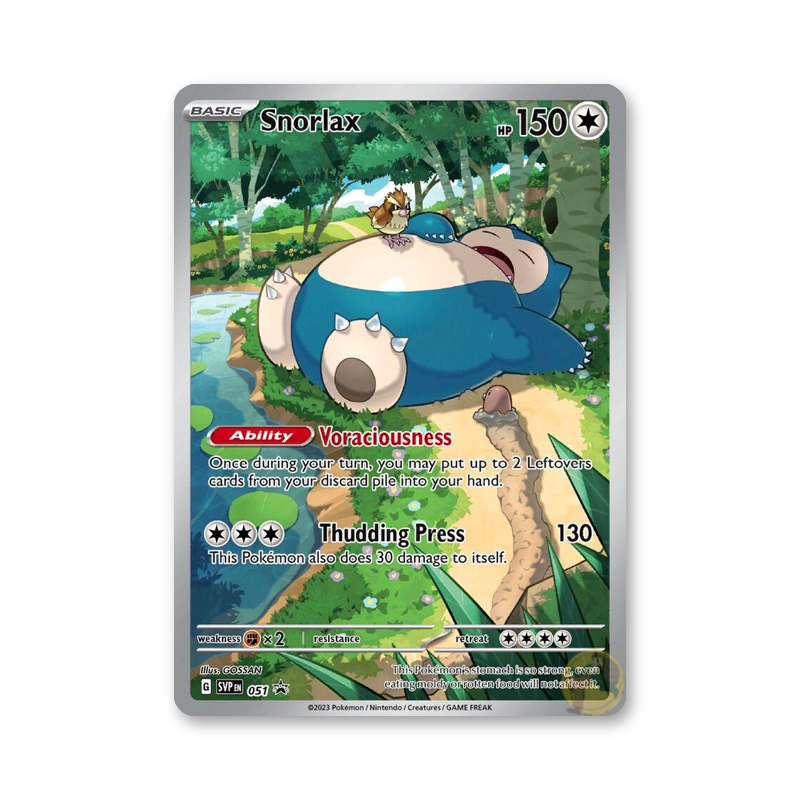 Snorlax - 051 (Scarlet and Violet Promo Cards)