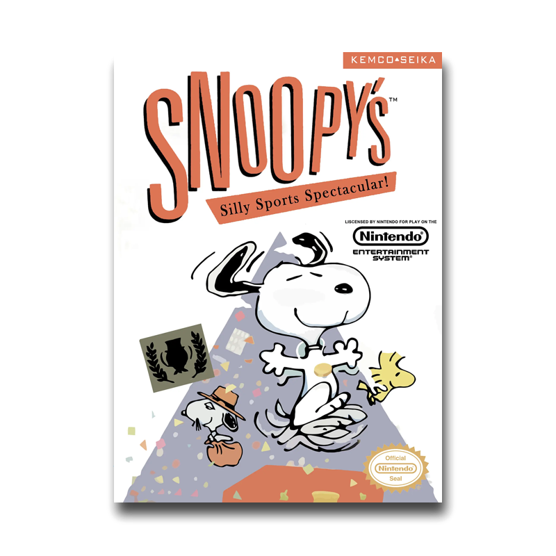 Snoopy's Silly Sports Spectacular! (Nintendo NES) – Spanky's Loot