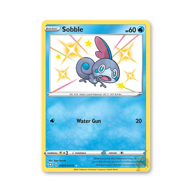 Sobble - SV025/SV122 (Shining Fates: Shiny Vault)
