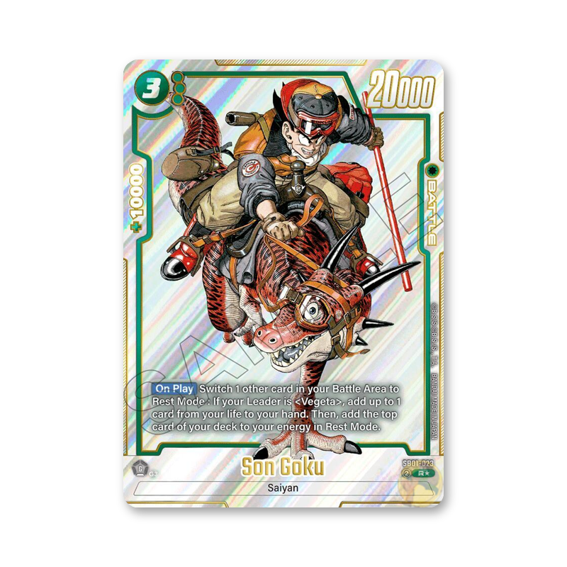 Son Goku (Alternate Art) - SB01-023 (Manga Booster 01)