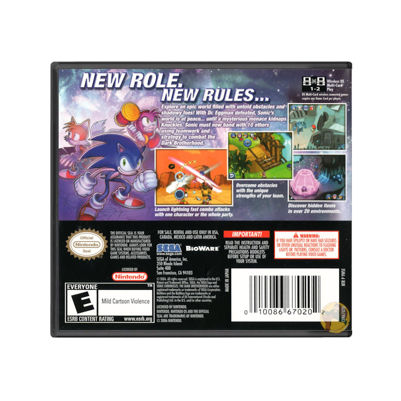 Sonic Chronicles: The Dark Brotherhood (Nintendo DS)