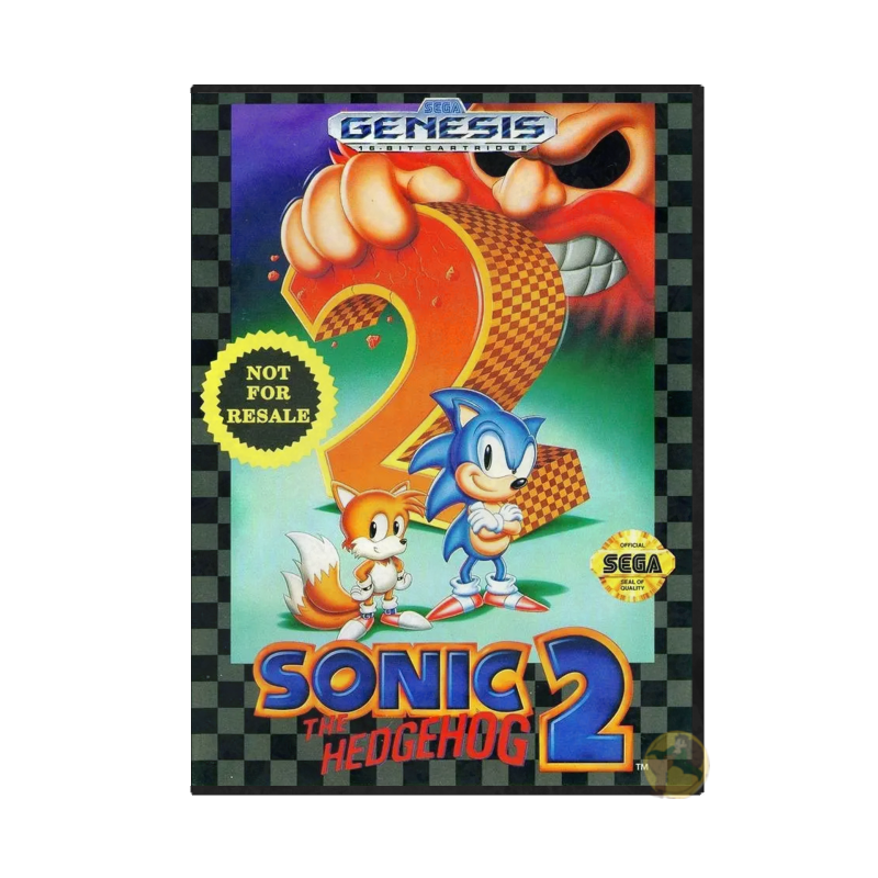 Sonic the Hedgehog 2 [Not For Resale] (Sega Genesis) Spanky's