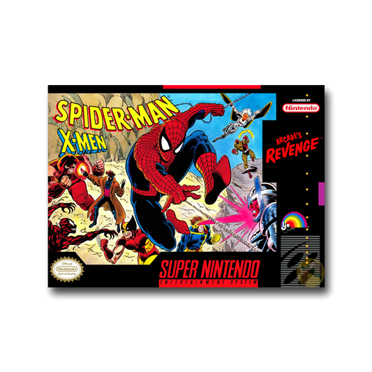 Spider-Man & X-Men: Arcade's Revenge (Nintendo SNES)