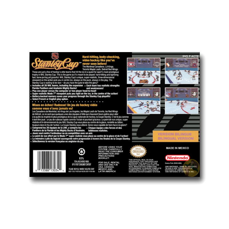 Stanley Cup (Nintendo SNES)