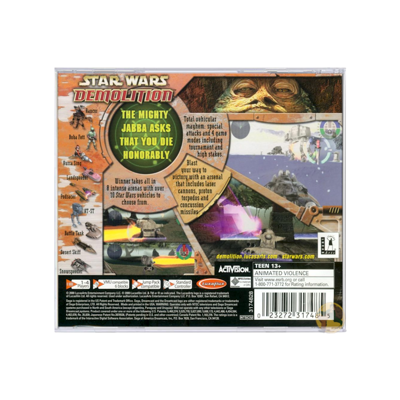 Star Wars: Demolition (Sega Dreamcast)