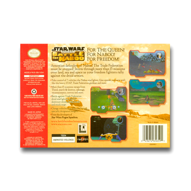 Star Wars: Episode I - Battle for Naboo (Nintendo 64)