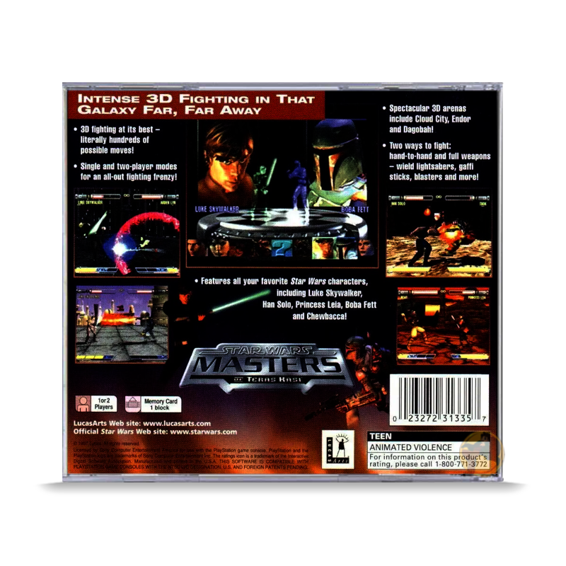 Star Wars: Masters of Teräs Käsi (PlayStation 1)