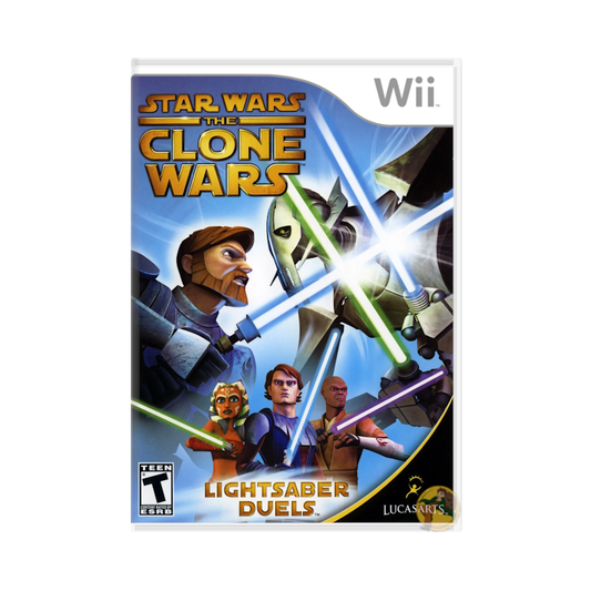 Star Wars The Clone Wars: Lightsaber Duels (Nintendo Wii)