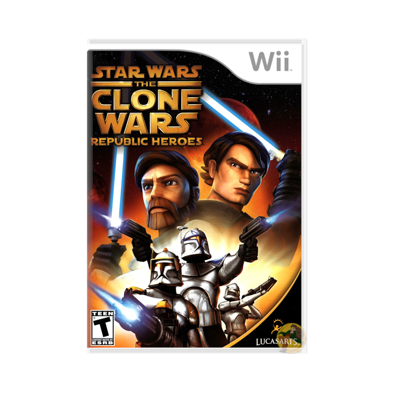 Star Wars The Clone Wars: Republic Heroes (Nintendo Wii)