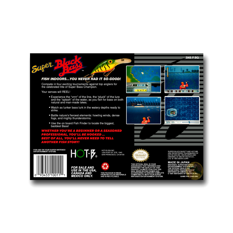 Super Black Bass (Nintendo SNES)
