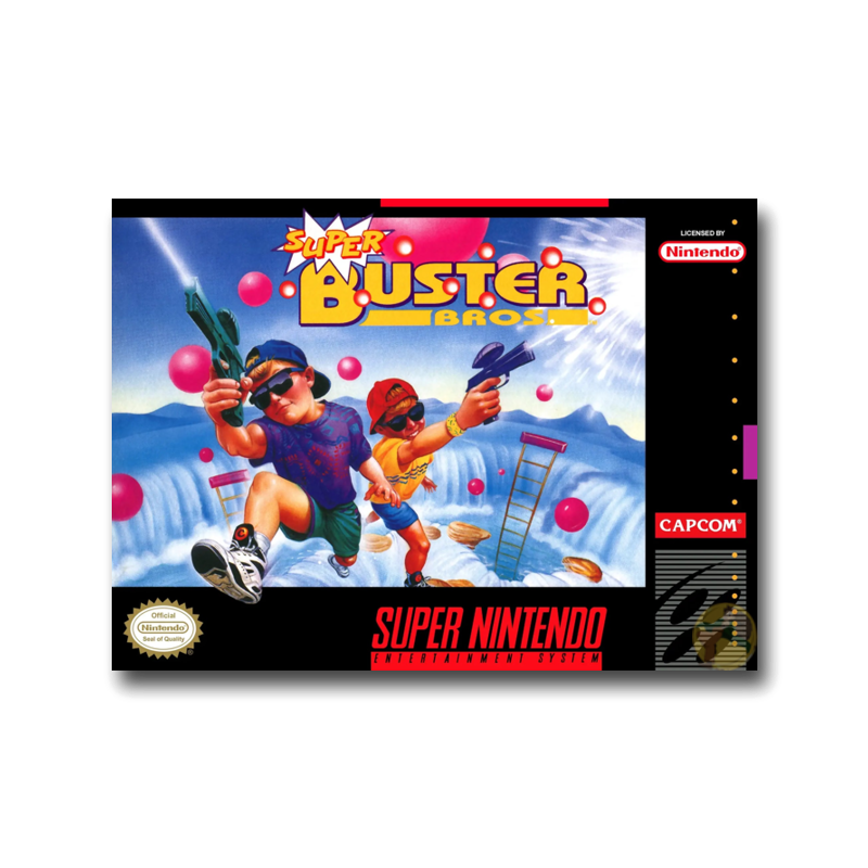 Super Buster Bros. (Nintendo SNES)