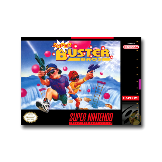 Super Buster Bros. (Nintendo SNES)