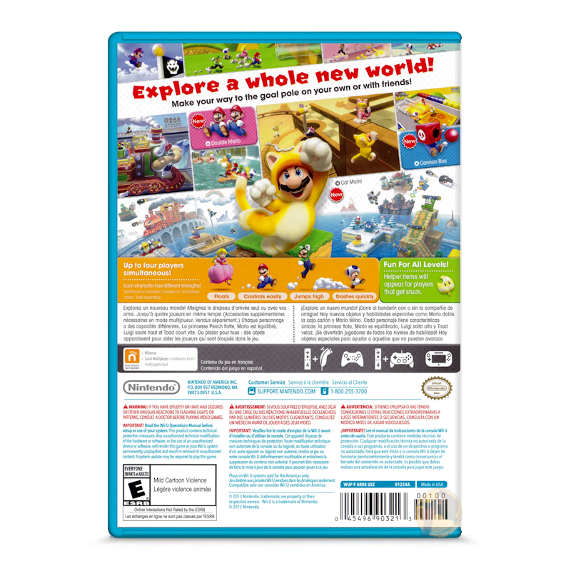 Super Mario 3D World (Nintendo Wii U)