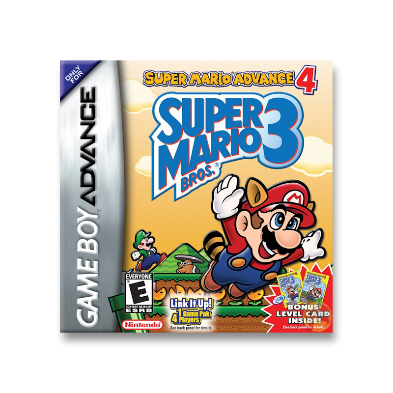 Super Mario Advance 4: Super Mario Bros. 3 (Nintendo Gameboy Advance)
