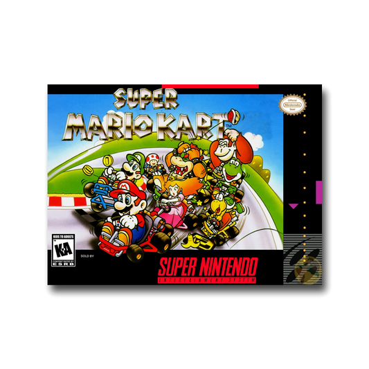 Super Mario Kart (Nintendo SNES)