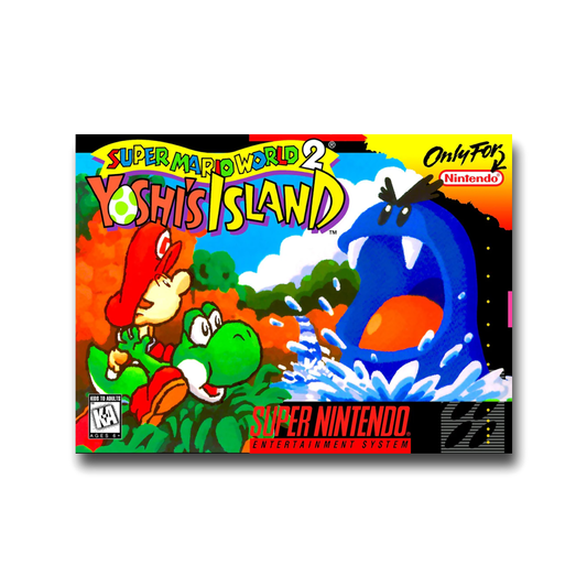 Super Mario World 2: Yoshi's Island (Nintendo SNES)