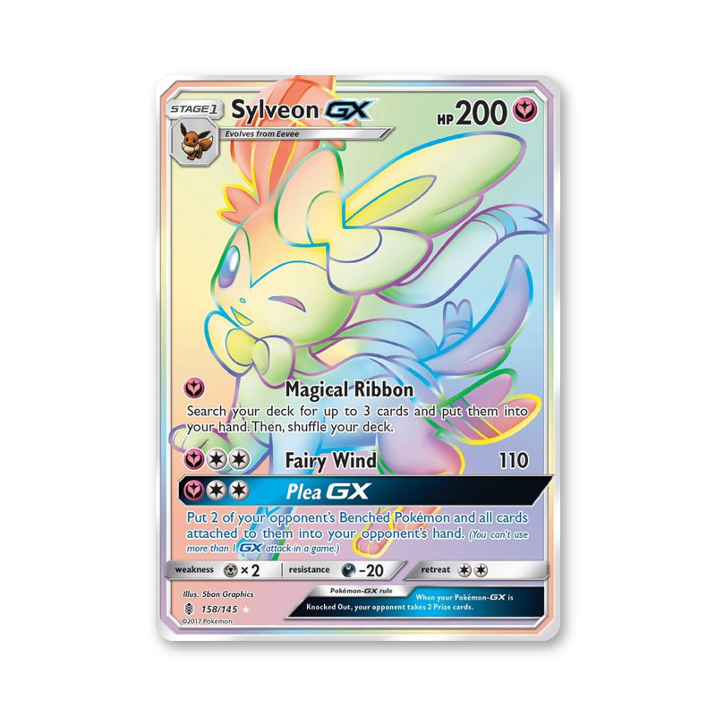 Sylveon GX (Secret) - 158/145 (Guardians Rising)