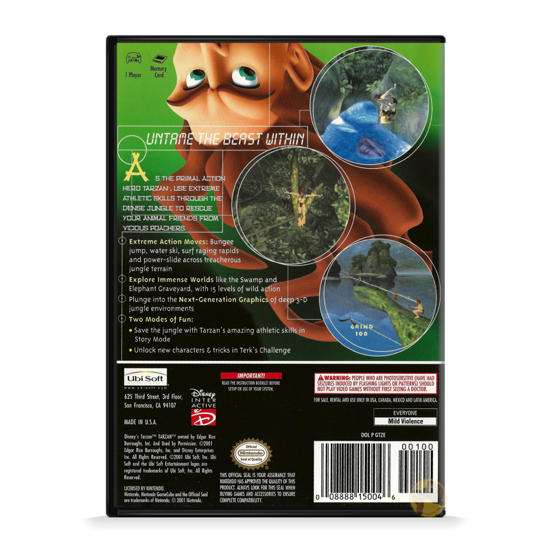 Tarzan Untamed (Nintendo GameCube)