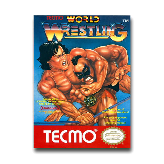 Tecmo World Wrestling (Nintendo NES)