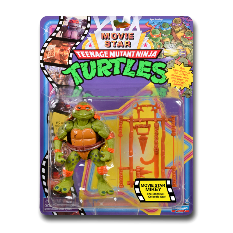 Teenage Mutant Ninja Turtles - Movie Star Mikey (Playmates)