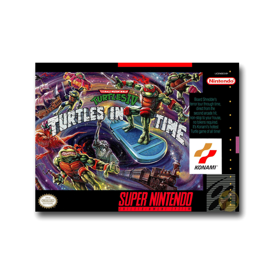 Teenage Mutant Ninja Turtles IV: Turtles In Time (Nintendo SNES)