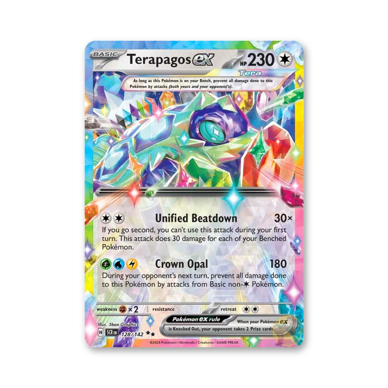 Terapagos ex - 128/142 (Stellar Crown)