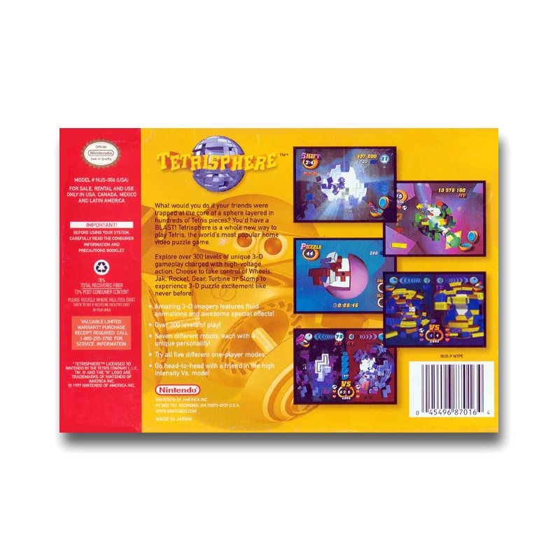 Tetrisphere (Nintendo 64)