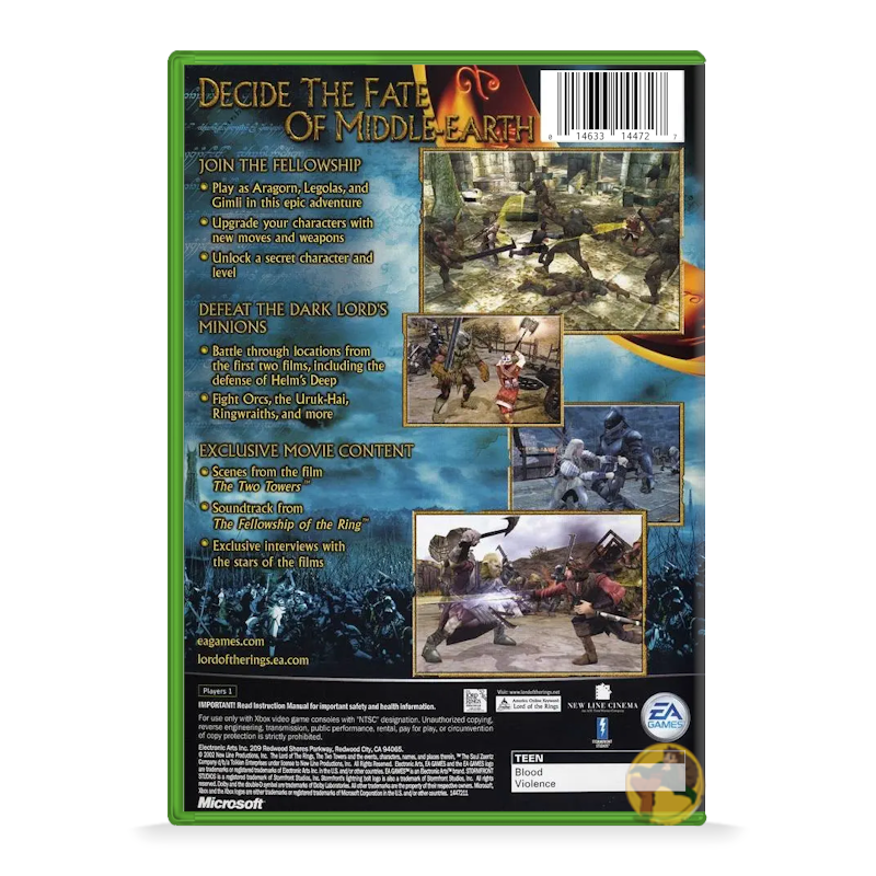 The Lord of the Rings: The Two Towers (Microsoft Xbox)