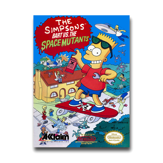 The Simpsons: Bart Vs. The Space Mutants (Nintendo NES)