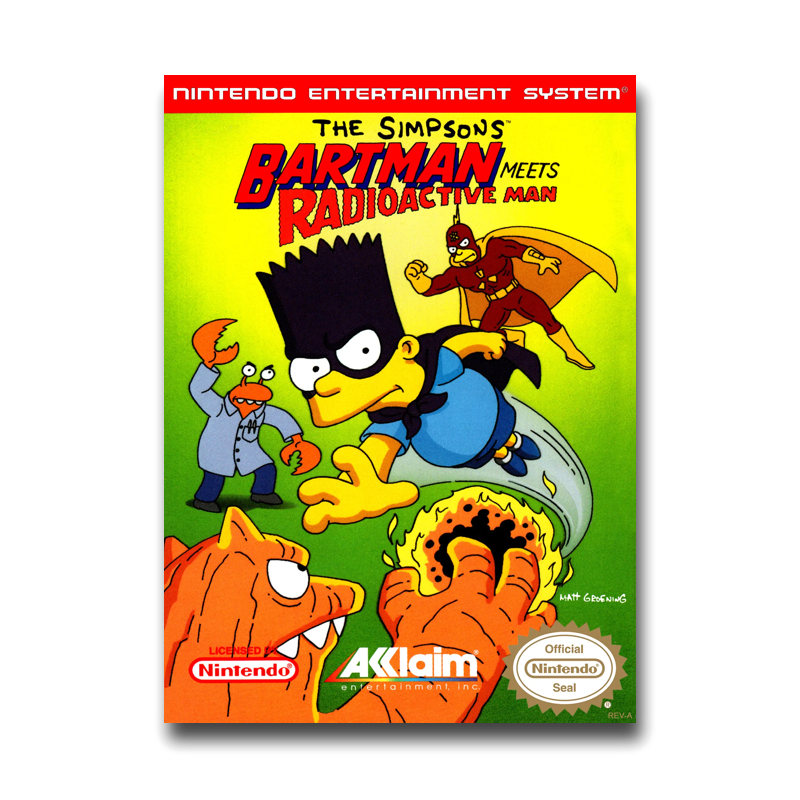The Simpsons: Bartman Meets Radioactive Man (Nintendo NES)
