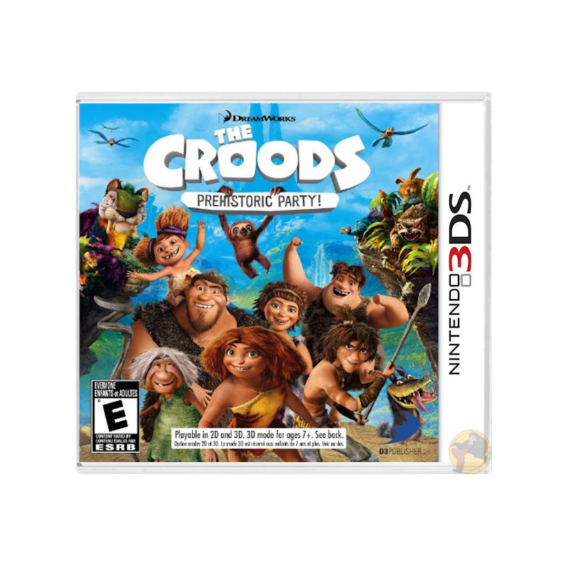 The Croods: Prehistoric Party! (Nintendo 3DS)
