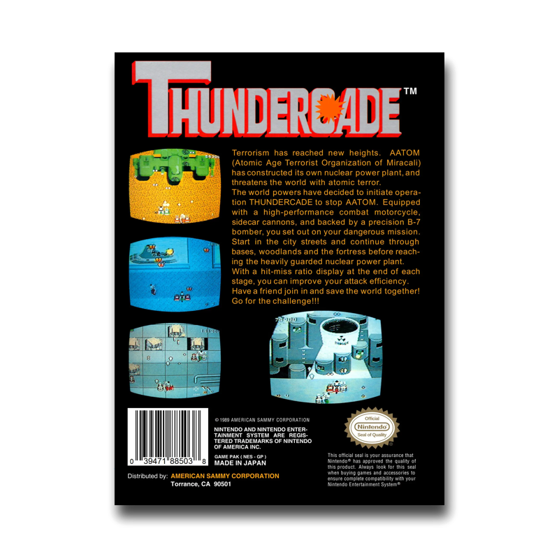 Thundercade (Nintendo NES)