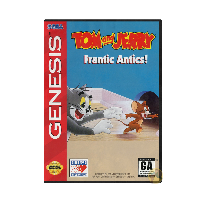 Tom and Jerry: Frantic Antics! (Sega Genesis)