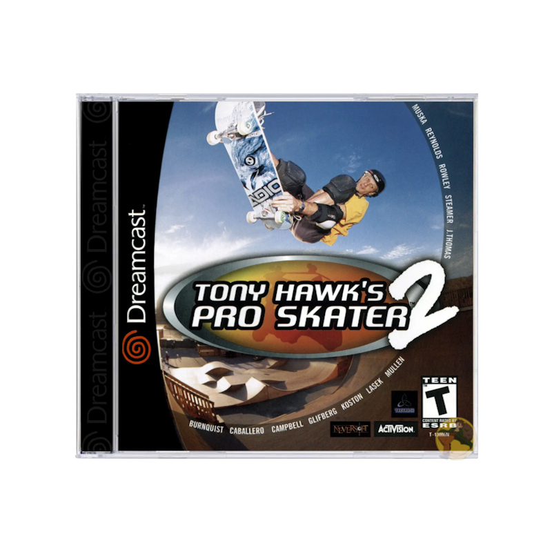 SEGA - DC★TONY HAWK'S PRO SKATER 2 海外版 Tony Hawk's Pro Skater 2 (Sega Dreamcast) – Spanky's Loot Stash