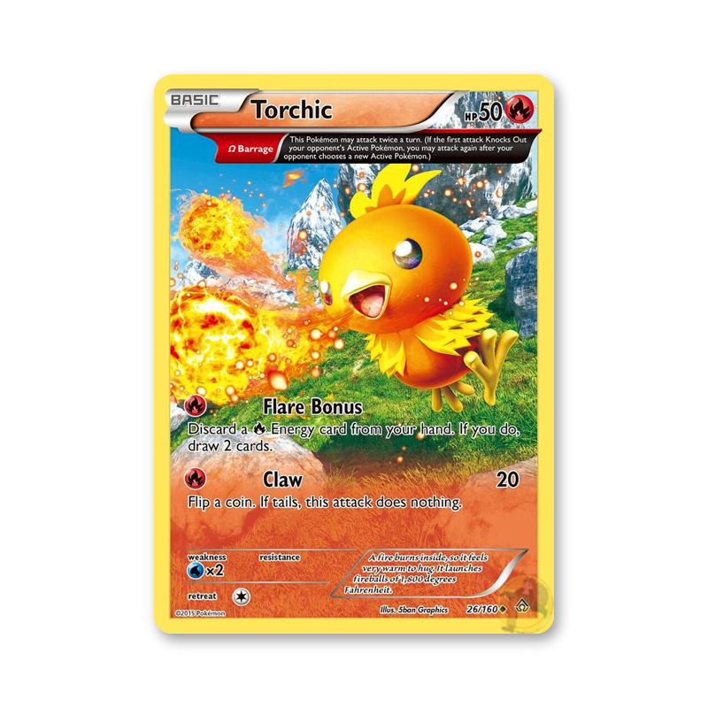 Torchic (Omega) - 26/160 (Primal Clash)