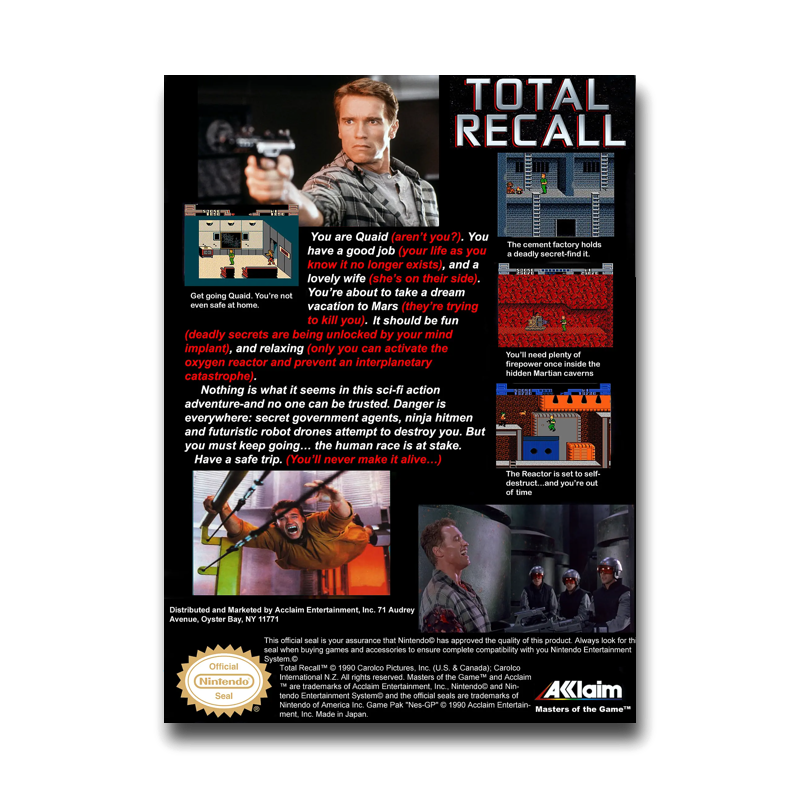 Total Recall (Nintendo NES)