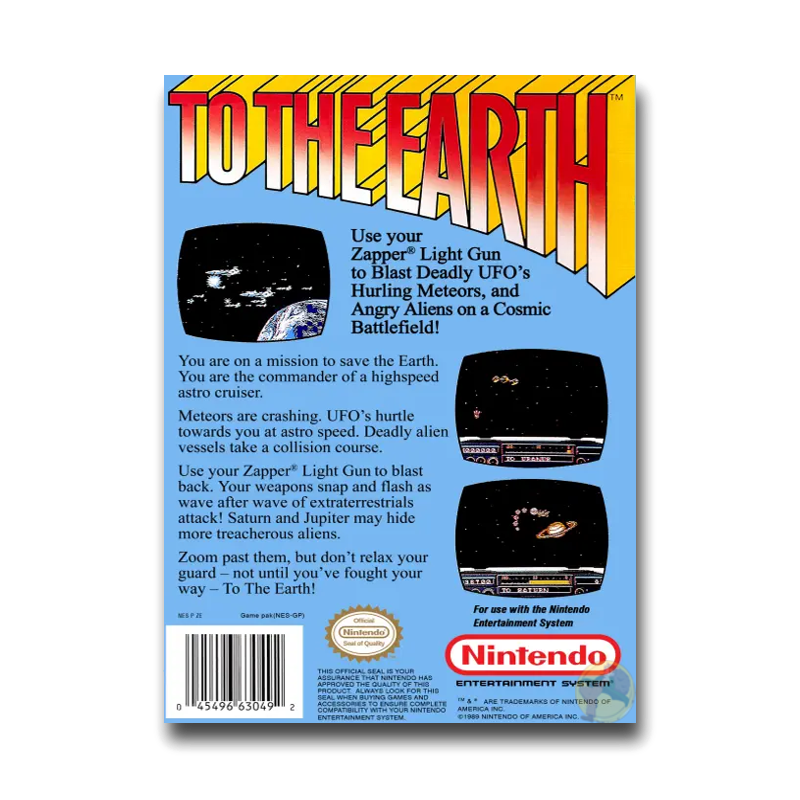 To the Earth (Nintendo NES)