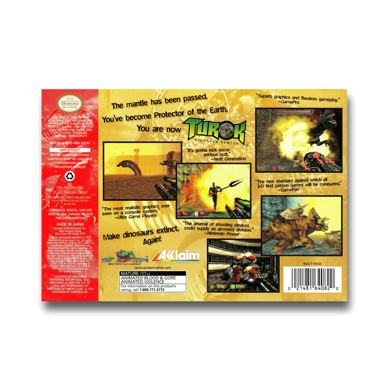 Turok: Dinosaur Hunter (Nintendo 64)