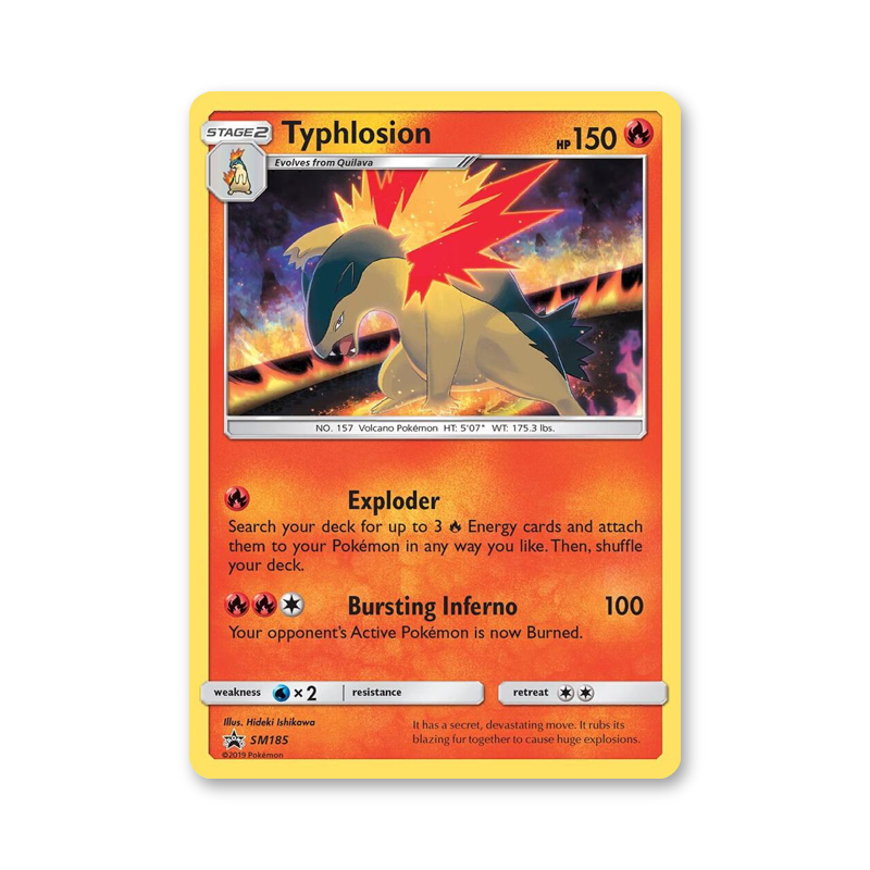 Typhlosion - SM185 (Sun & Moon Promo)