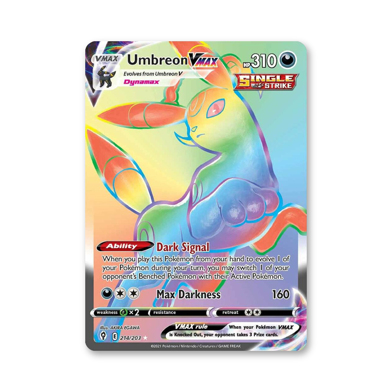 Umbreon VMAX (Secret) - 214/203 (Evolving Skies)