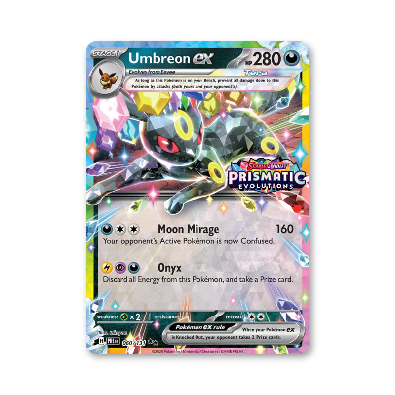 Umbreon ex (Prismatic Evolutions Stamp) - 060/131 (Prismatic Evolutions)
