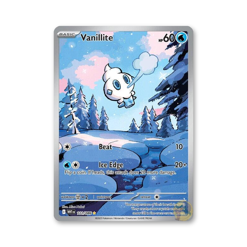 Vanillite - 111/086 (White Flare)