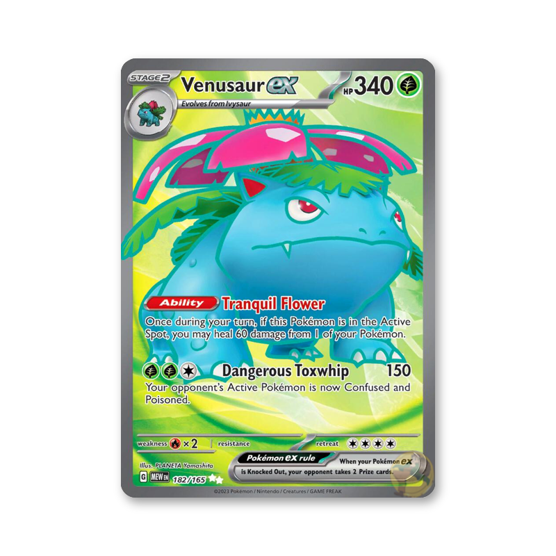 Venusaur ex - 182/165 (Scarlet & Violet 151)