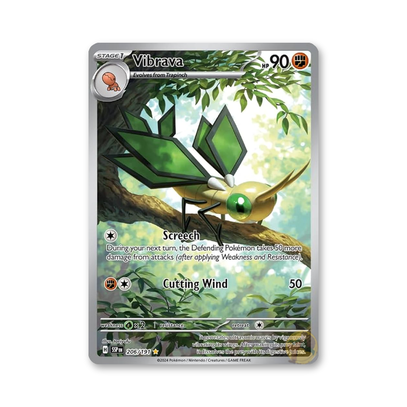 Vibrava - 206/191 (Surging Sparks)